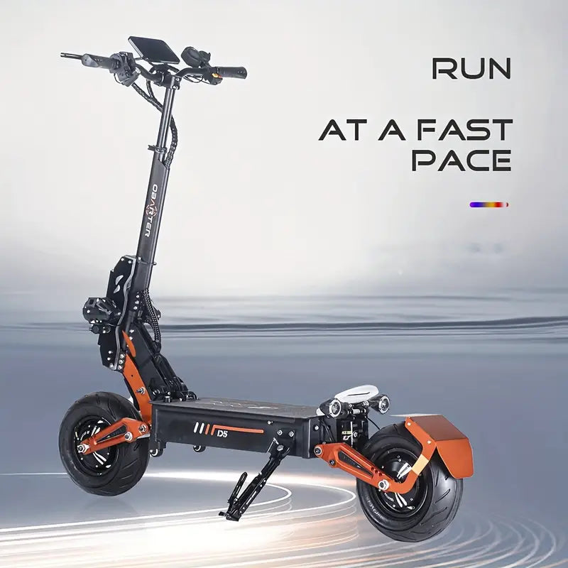 Obarter D5 Electric Scooter – Unleash Urban Thrills with a Top Speed of 45 MPH & 5000W Power!