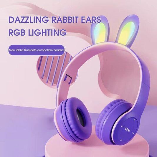 Adorable Cat Ear Over-Ear Headphones Wireless, Foldable, A+ Sound Quality