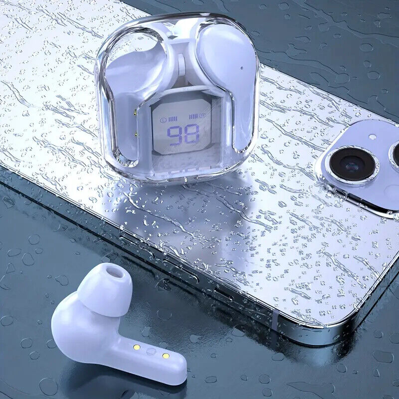 Premium TWS BT V5.3 Wireless Earbuds: IPX5 Waterproof, HiFi Sound, Quick Charge