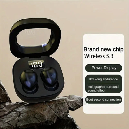 Invisible Sleep Serenade: FRAZCOM Bluetooth5.3 Earbuds - Dream in HD!