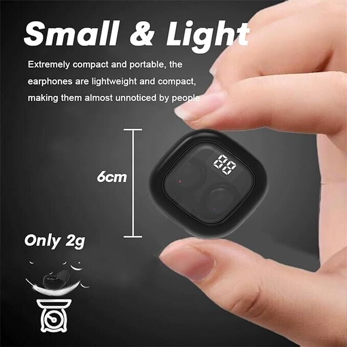 Invisible Sleep Serenade: FRAZCOM Bluetooth5.3 Earbuds - Dream in HD!