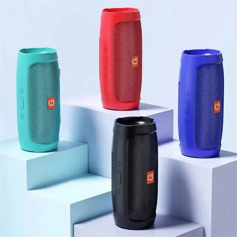 Premium Portable Bluetooth Speaker - HiFi 360° Surround Sound, 8Hr Battery