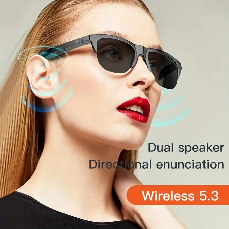 High-Tech Smart Music Glasses - BT 5.0 Sound & Style Fusion!