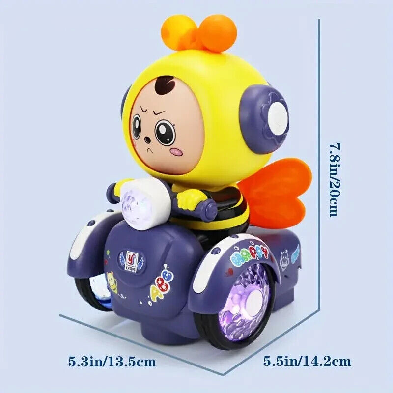 Jivin' & Jammin' Bee: Interactive Musical Toy with Movin' Wheels & Expressions!