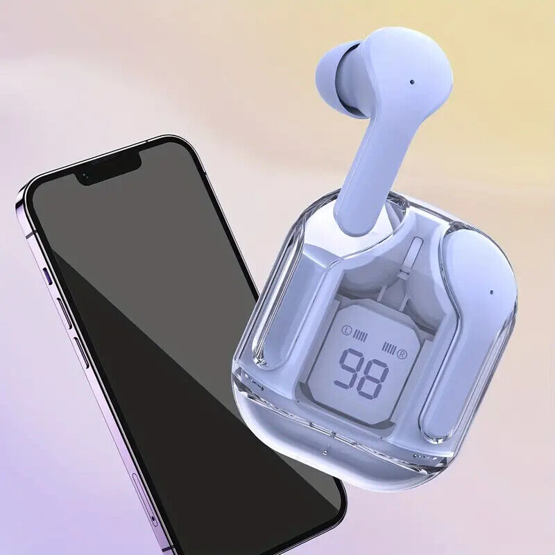 Premium TWS BT V5.3 Wireless Earbuds: IPX5 Waterproof, HiFi Sound, Quick Charge