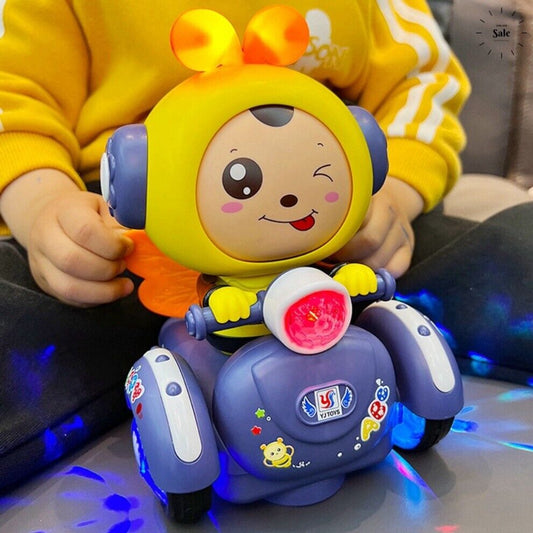 Jivin' & Jammin' Bee: Interactive Musical Toy with Movin' Wheels & Expressions!