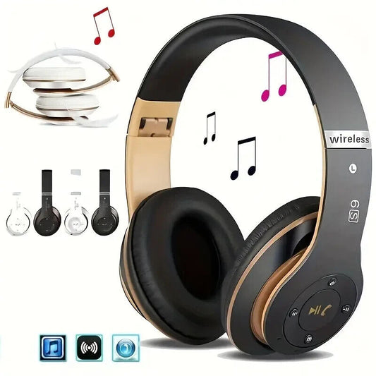 Premium Sound Quality Headphones: Ultimate Comfort & Foldable Design!