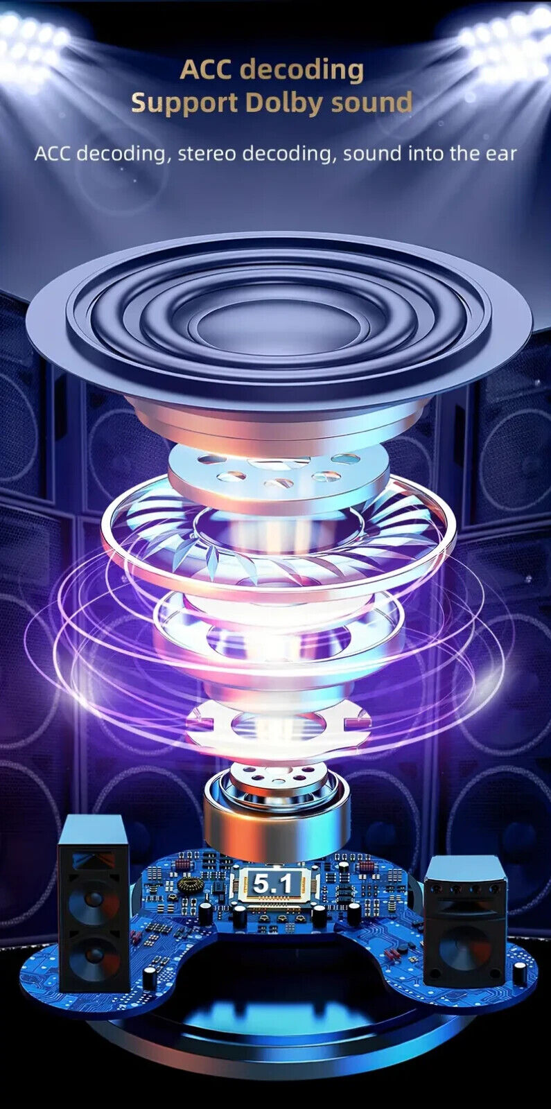 Top-Quality Bluetooth Earbuds: Waterproof, Touch Control, Fast Charging Magic!