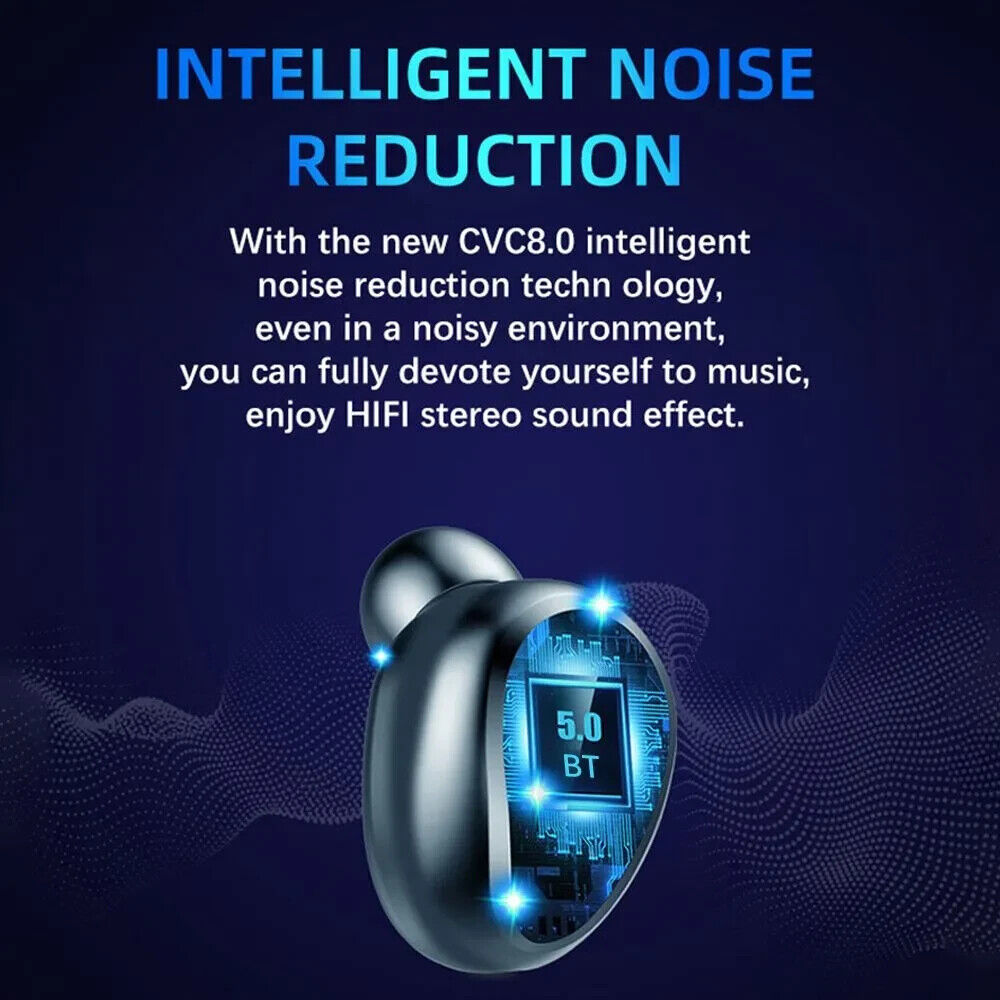 Revolutionary Wireless Earbuds: Noise-Canceling, Touch Control, Waterproof!
