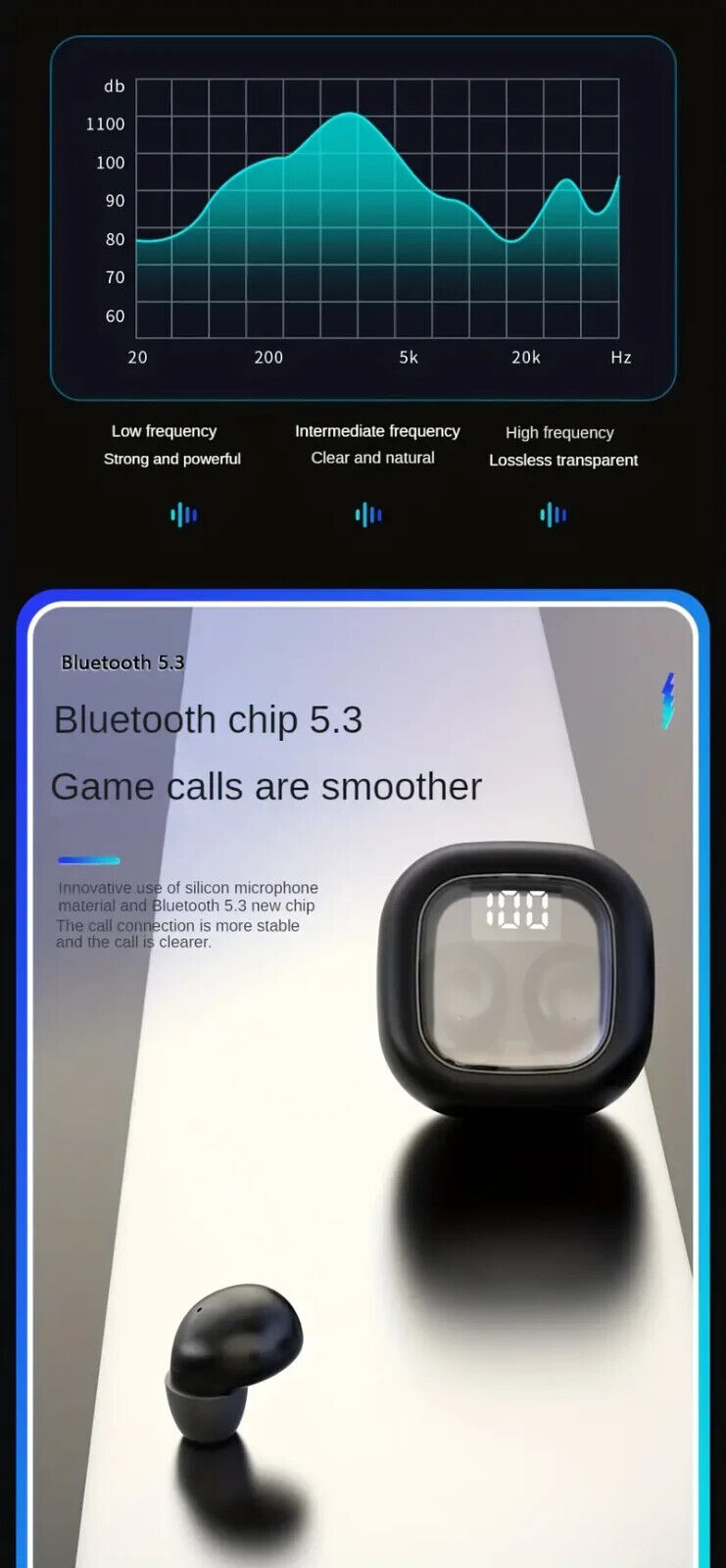 Invisible Sleep Serenade: FRAZCOM Bluetooth5.3 Earbuds - Dream in HD!
