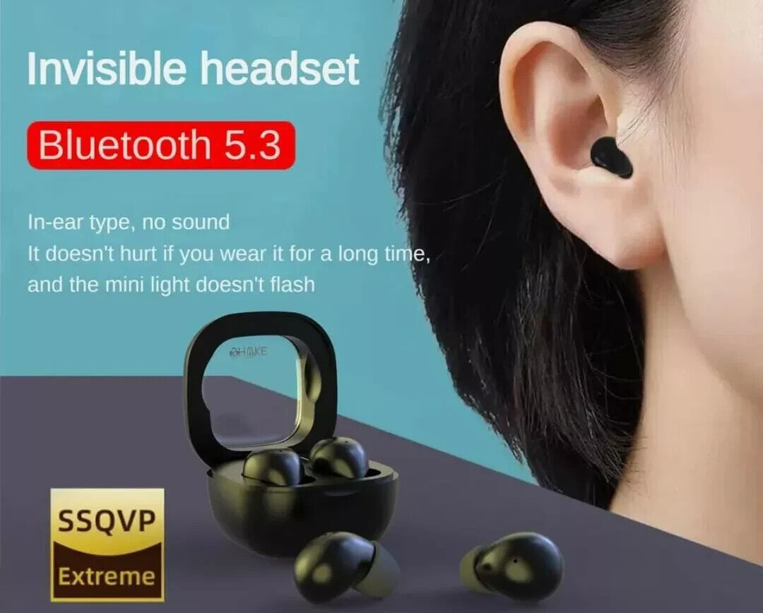 Invisible Sleep Serenade: FRAZCOM Bluetooth5.3 Earbuds - Dream in HD!
