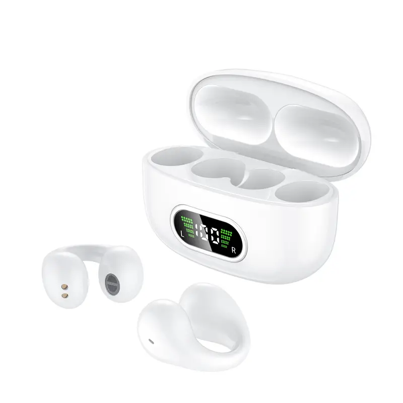 High-Quality Wireless Bluetooth Earhook Earbuds - Sport Ready, Bone Conduction