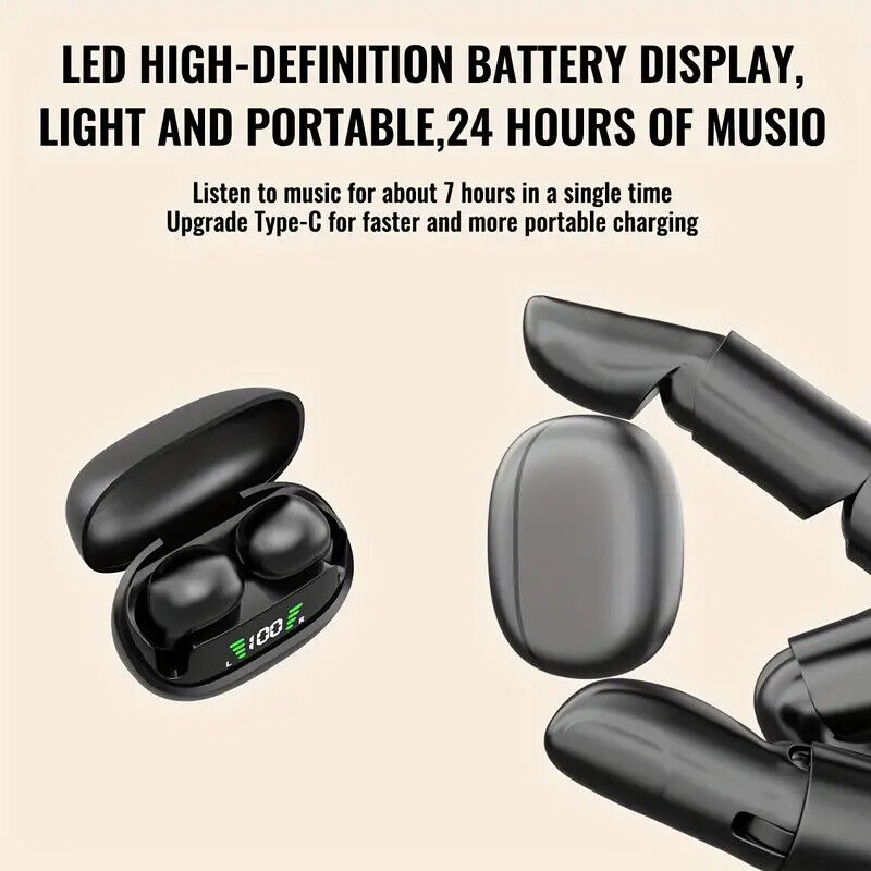 Invisible Audio Oasis: Mini Headphones for Immersive Sound on the Go!