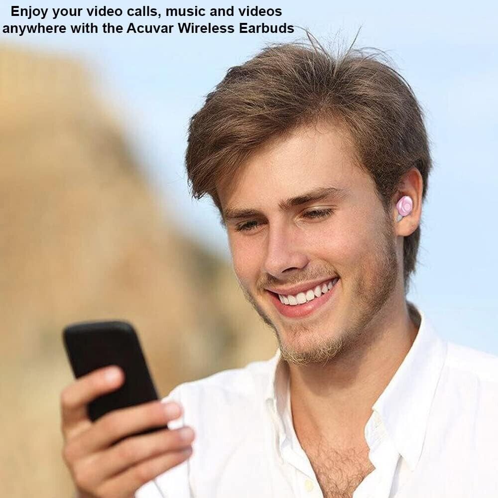 Revolutionary Wireless Earbuds: Noise-Canceling, Touch Control, Waterproof!