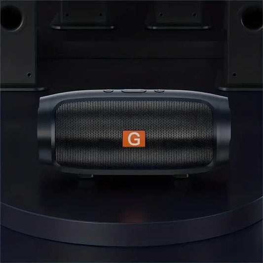 Premium Portable Bluetooth Speaker - HiFi 360° Surround Sound, 8Hr Battery