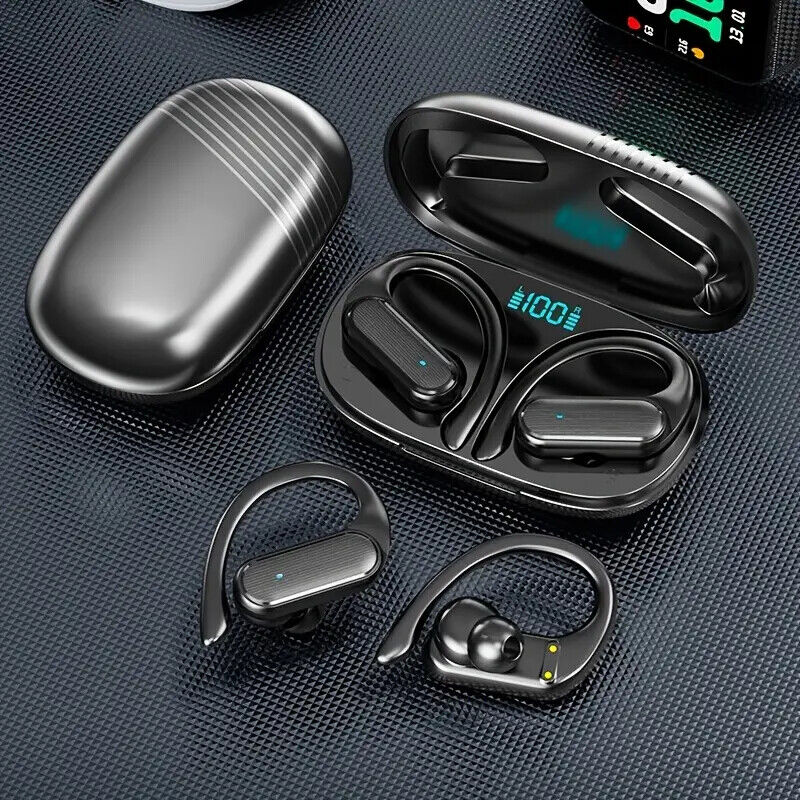 Gaming TWS Bluetooth 5.3 Earbuds - 10H Playtime, Stylish & Sweat-Resistant!