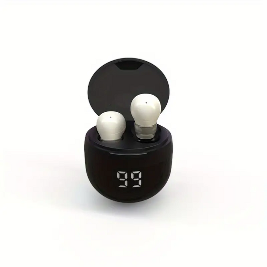 Ultra-Compact Bluetooth Earbuds: Crystal Audio, 24Hr Play, Touch Interface!