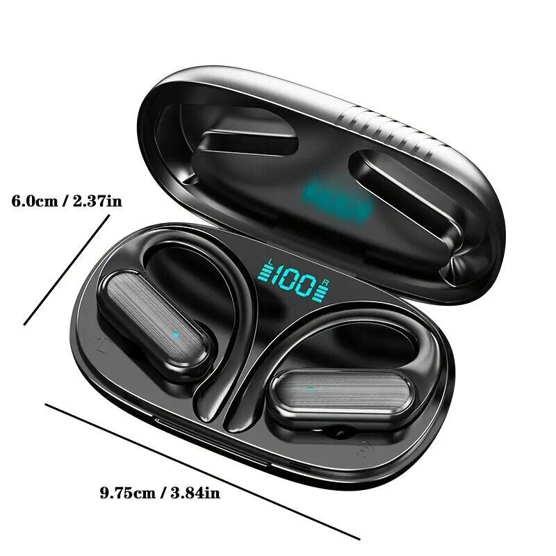 Gaming TWS Bluetooth 5.3 Earbuds - 10H Playtime, Stylish & Sweat-Resistant!