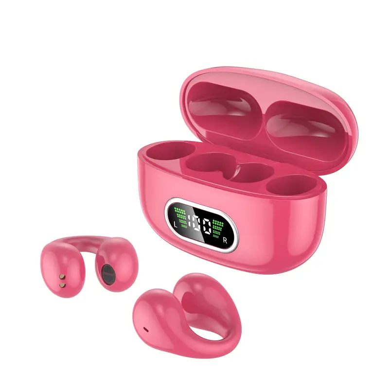 High-Quality Wireless Bluetooth Earhook Earbuds - Sport Ready, Bone Conduction