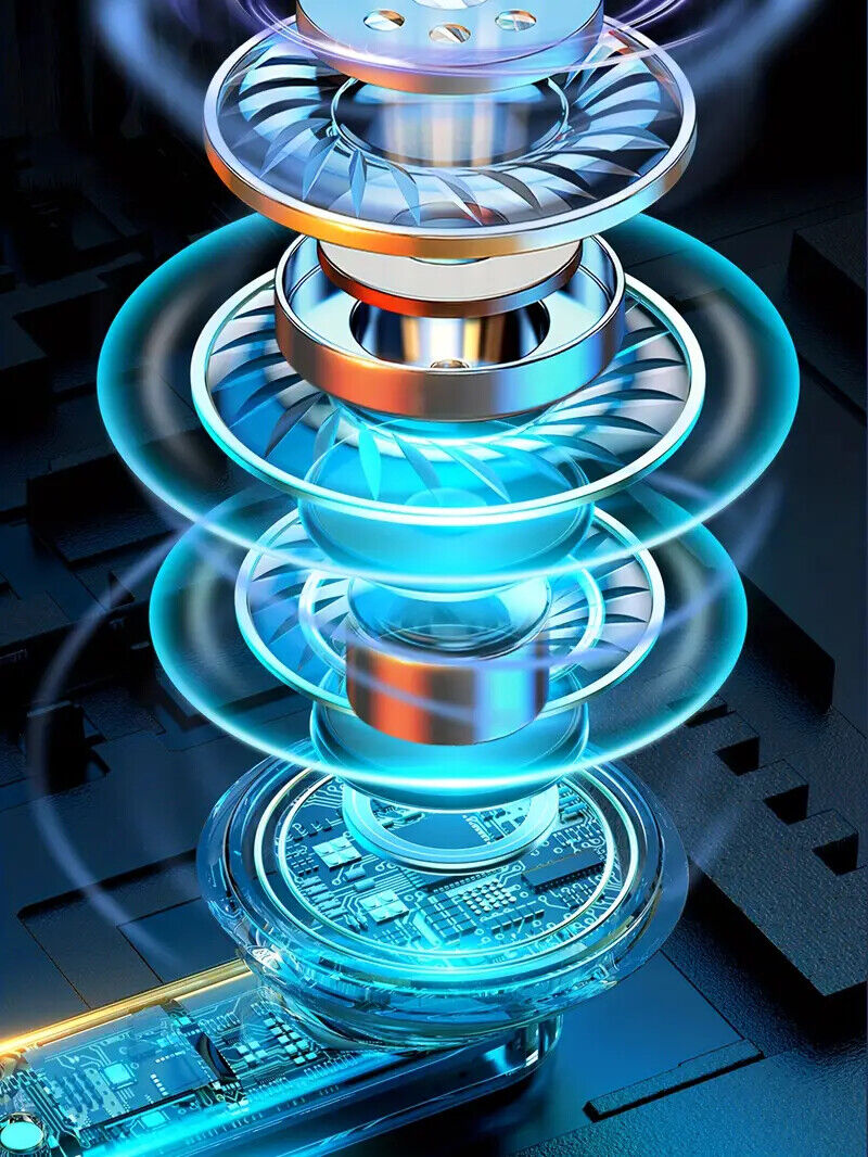 Premium TWS BT V5.3 Wireless Earbuds: IPX5 Waterproof, HiFi Sound, Quick Charge