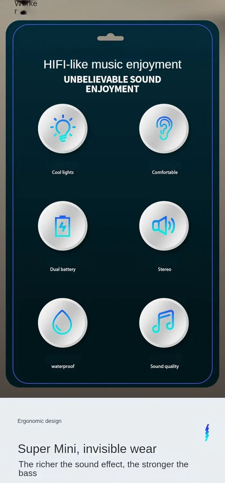 Invisible Sleep Serenade: FRAZCOM Bluetooth5.3 Earbuds - Dream in HD!