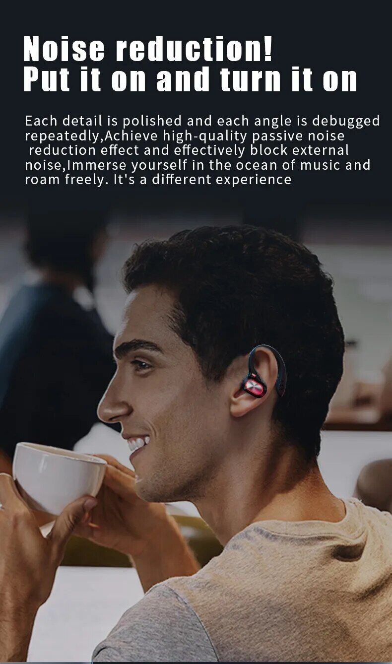 Revolutionary Bluetooth V5.3 Earbuds: Seamless Sound Meets Enduring Power