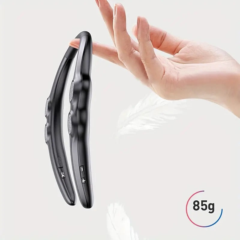 Ultra-Light 78g Wireless Neckband Bluetooth Speaker - High-Fidelity 3D Stereo Sound, 12-Hour Playtime, Built-in Mic for Home, Office & Outdoor Adventures