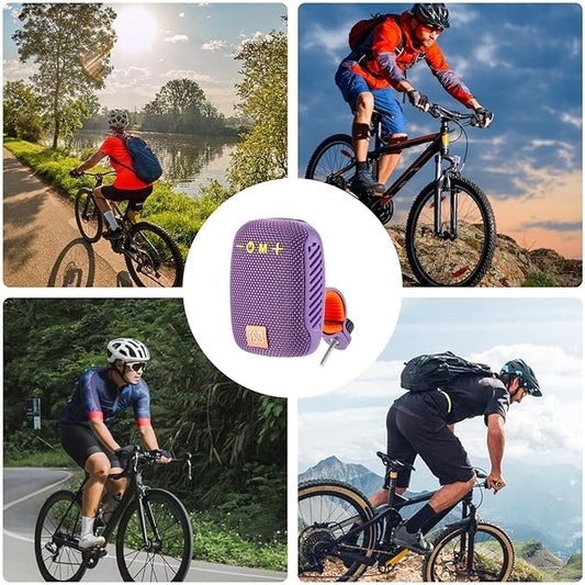 Frazcom 5W Bluetooth Bike Speaker Waterproof IPX5 - Multiple Colors - FM Radio & TWS