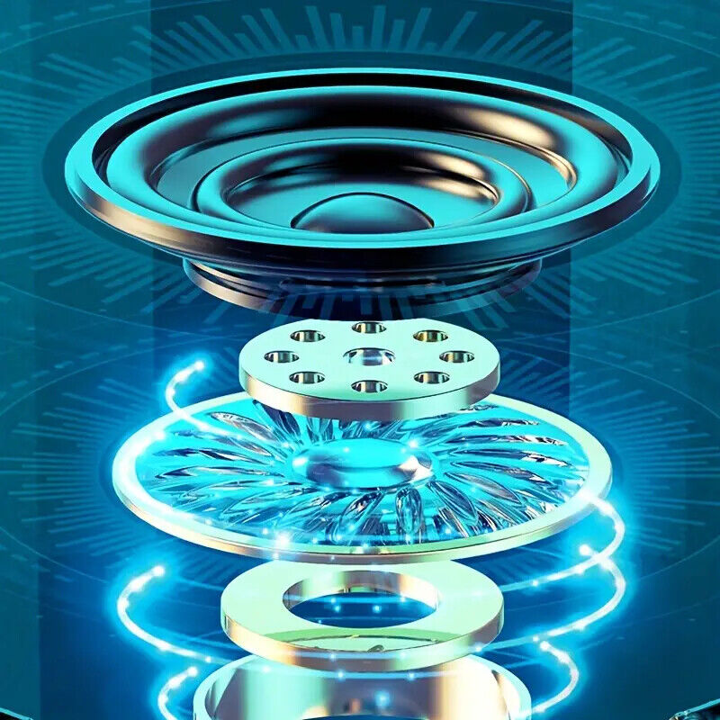 Premium Water Resistant Bluetooth Earbuds with LED Display & Charging Case