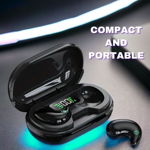 Premium Hi-Fi Stereo Waterproof Earbuds: Ideal for Sleep & Crystal-Clear Sound!