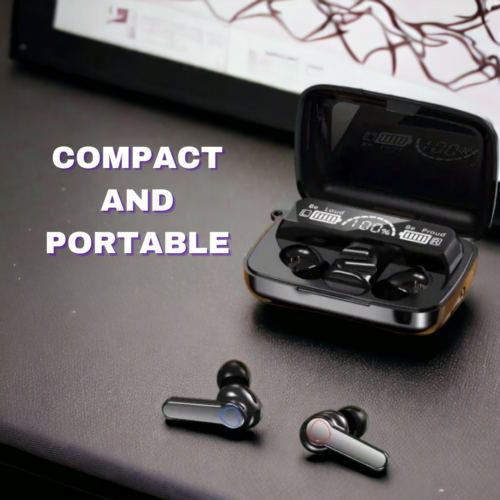 Advanced TWS 5.3 Bluetooth Wireless Earbuds: LED Battery Display & Premium Sound