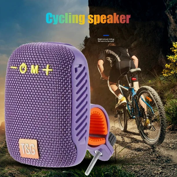 Frazcom 5W Bluetooth Bike Speaker Waterproof IPX5 - Multiple Colors - FM Radio & TWS