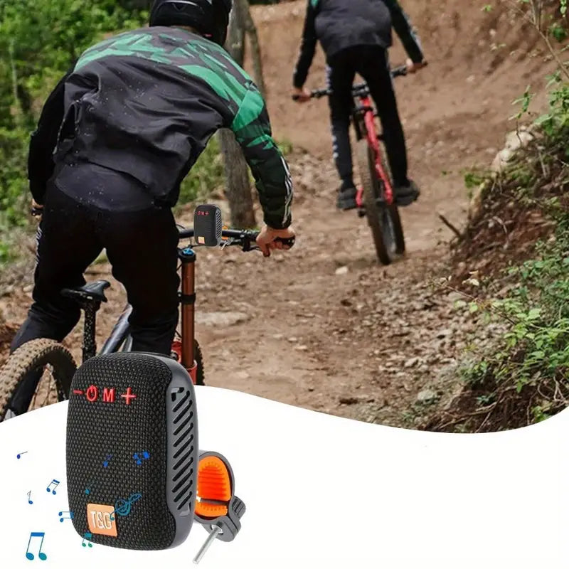 Frazcom 5W Bluetooth Bike Speaker Waterproof IPX5 - Multiple Colors - FM Radio & TWS