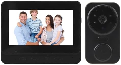 Visual Doorbell Camera, 1080P HD Wide Angle Video Doorbell Support Remote Video Call, 2 Way Intercom, Type C Smart Doorbell for Home Security|B0CQX5HSJ5