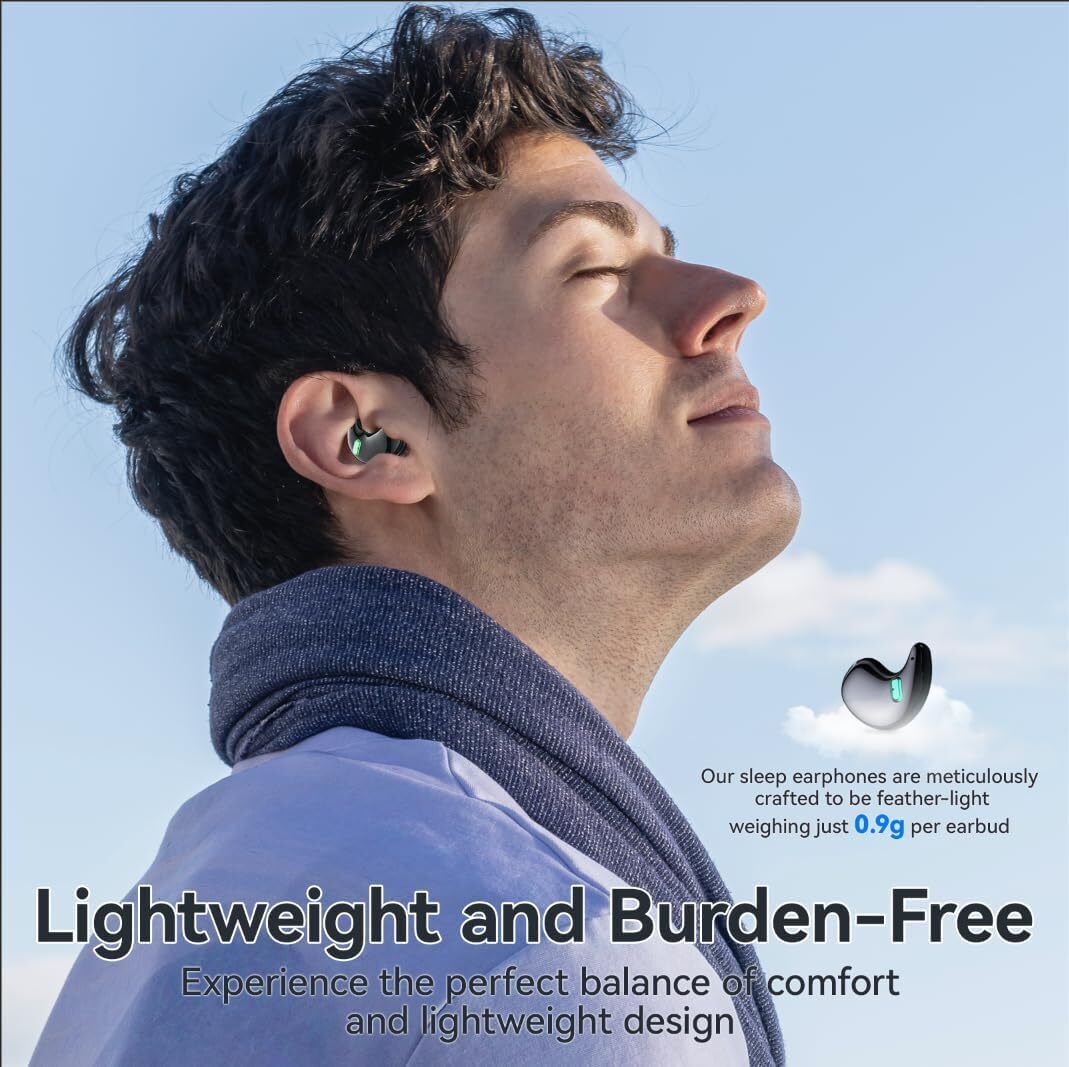 Hydro-Sleep Harmony: Hi-Fi Waterproof Earbuds for Crystal-Clear Slumber!