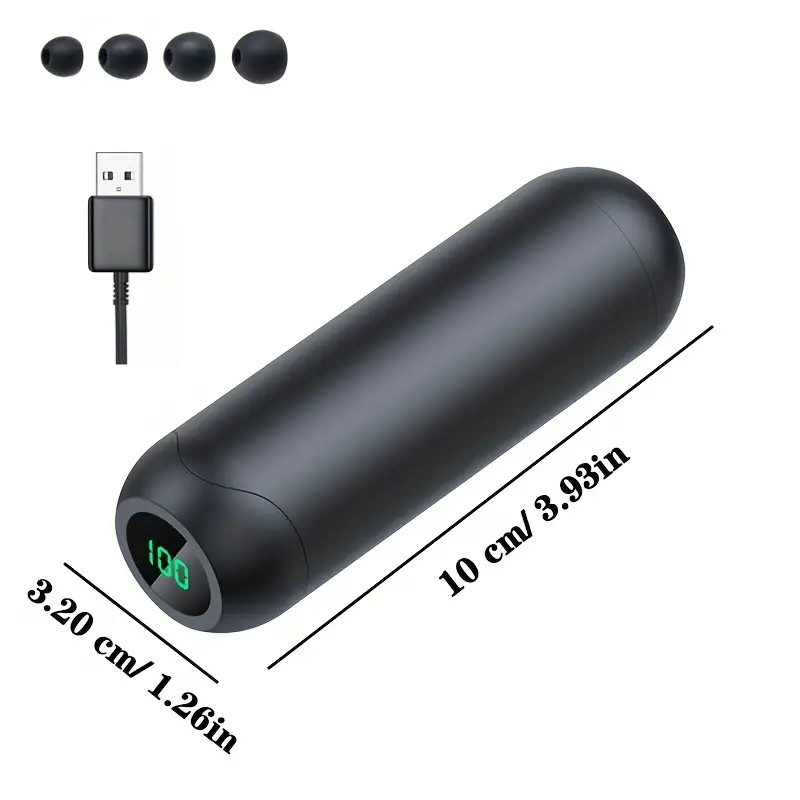 Premium TWS Earbuds: HiFi Sound, HD Display, Waterproof, For Smartphones