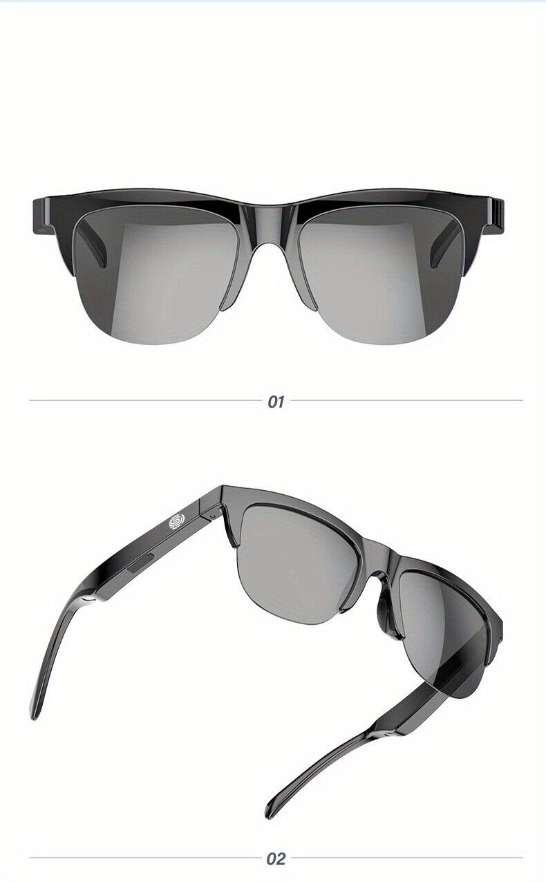 High-Tech Smart Music Glasses - BT 5.0 Sound & Style Fusion!