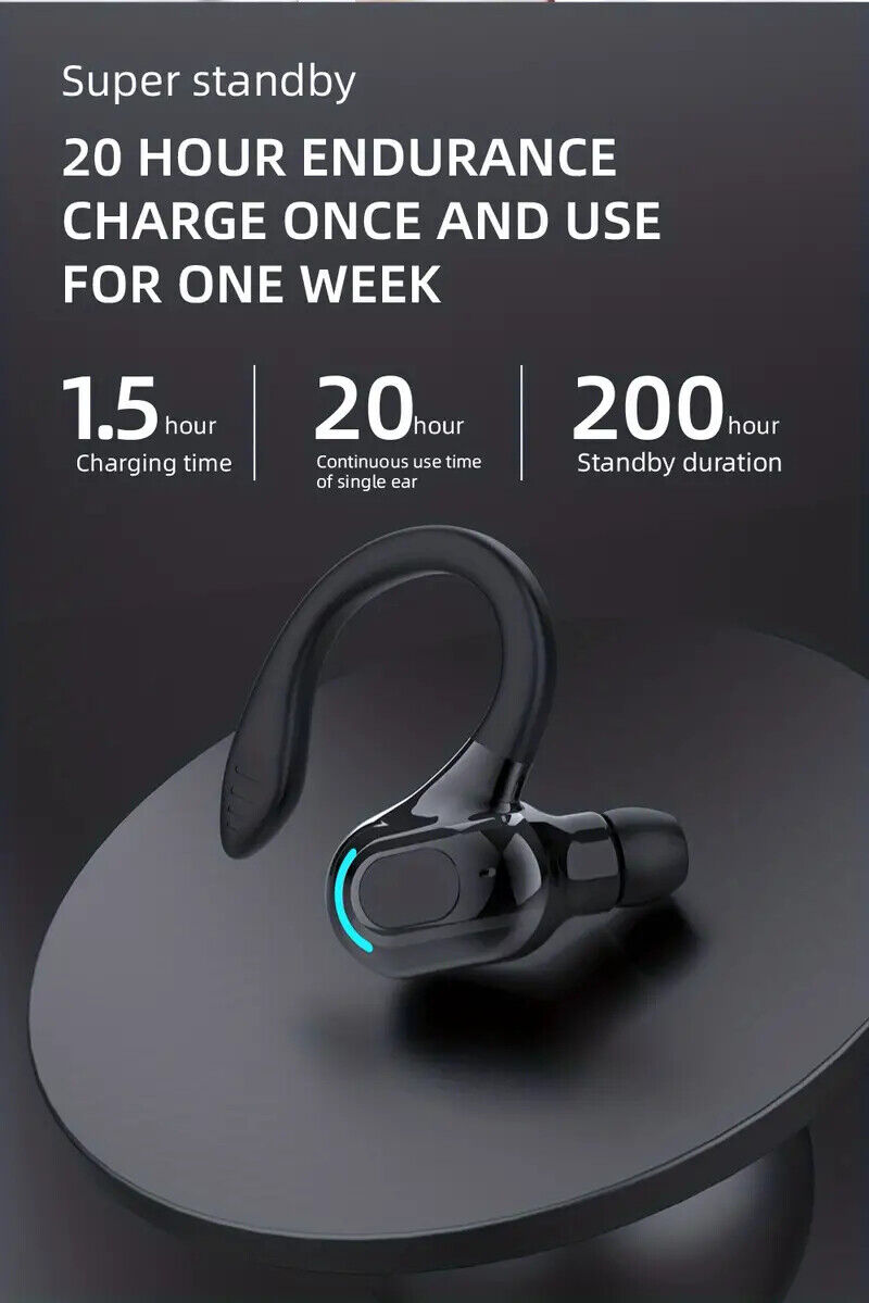 Ultra-HD Wireless Earbuds 5.2: Waterproof, HiFi, Long Standby & Noise-Cancelling