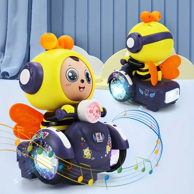 Jivin' & Jammin' Bee: Interactive Musical Toy with Movin' Wheels & Expressions!