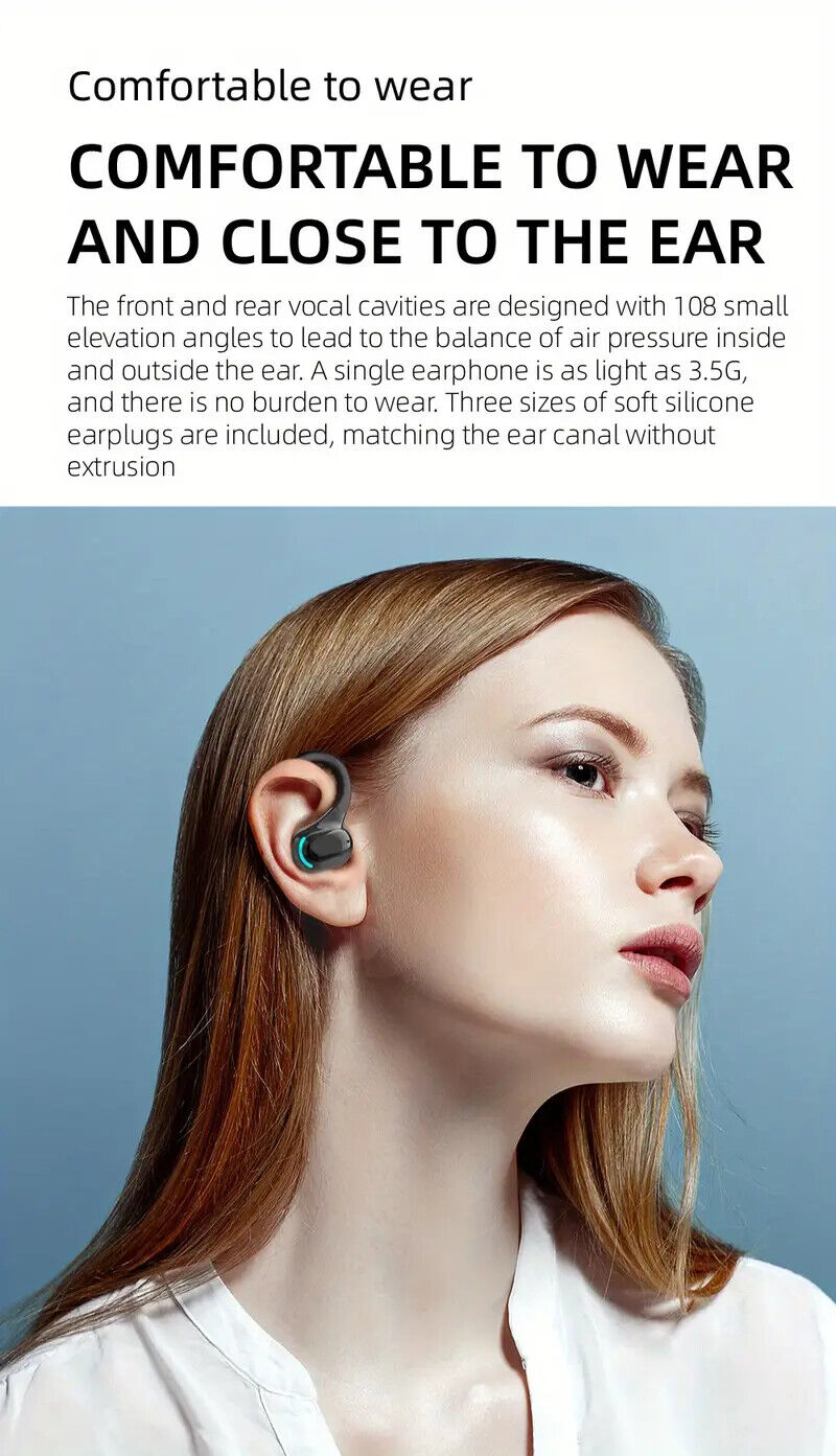 Ultra-HD Wireless Earbuds 5.2: Waterproof, HiFi, Long Standby & Noise-Cancelling