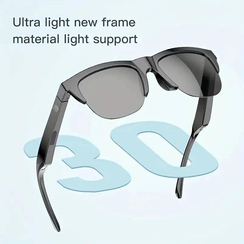 High-Tech Smart Music Glasses - BT 5.0 Sound & Style Fusion!