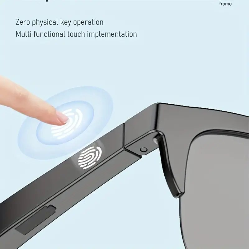 High-Tech Smart Music Glasses - BT 5.0 Sound & Style Fusion!