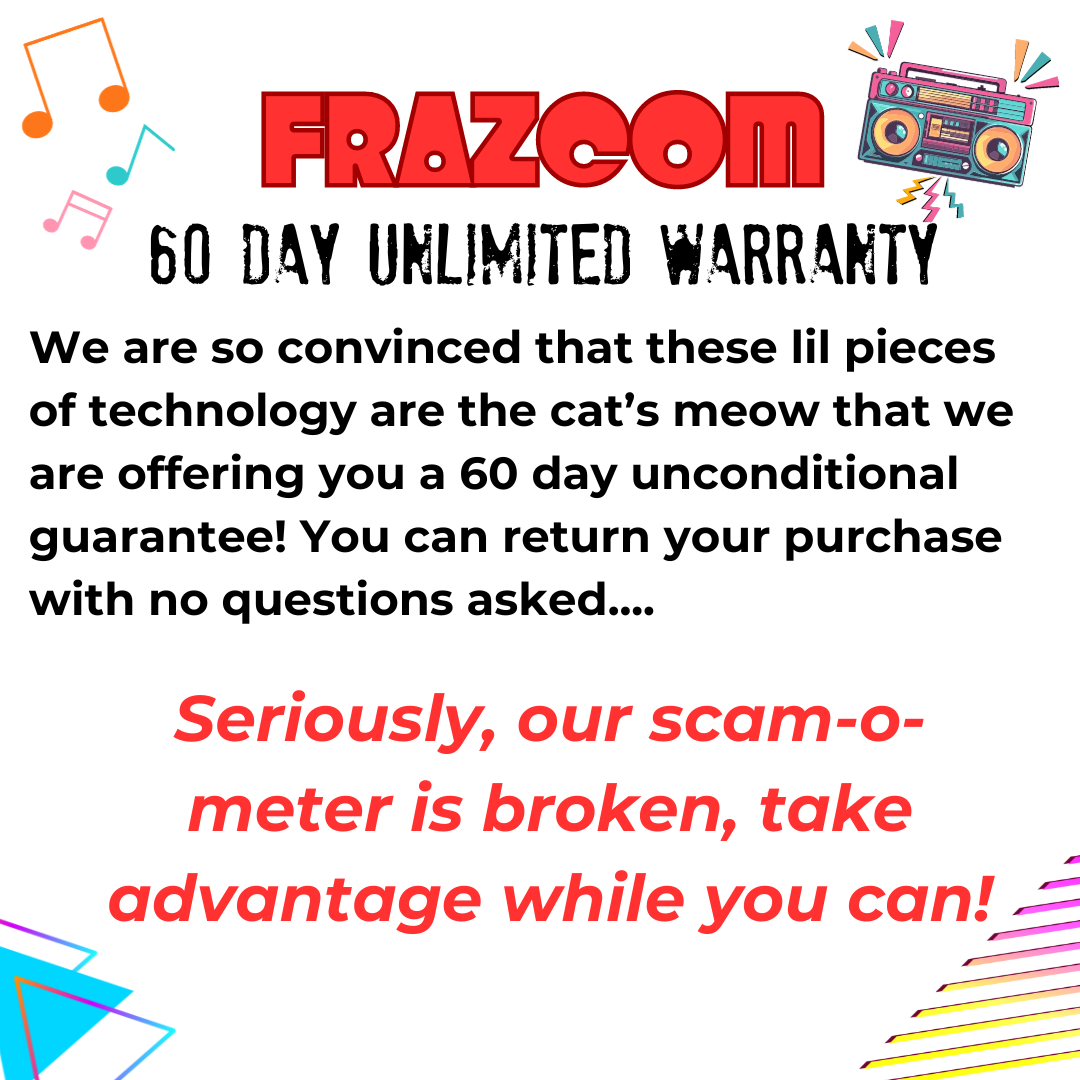 Waterproof FRAZCOM 5.1 Speaker: Ultimate Sound, Wireless & Rechargeable!