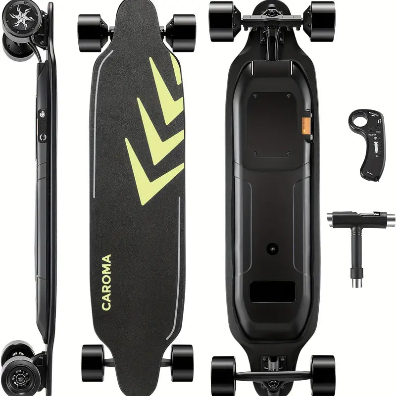 High-Performance Electric Skateboard | 16-Mile Range, 20 MPH, 4 Speeds