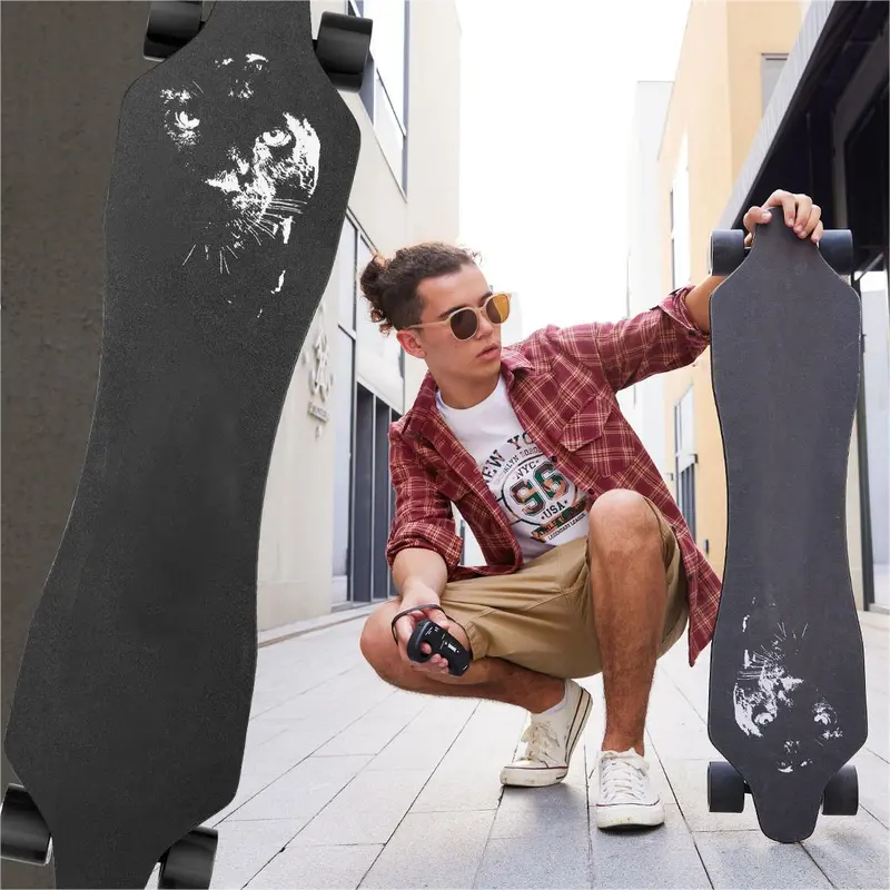 Sanopy x FRAZCOM Electric Skateboard | Powerful 350W Motor, 12.4 MPH