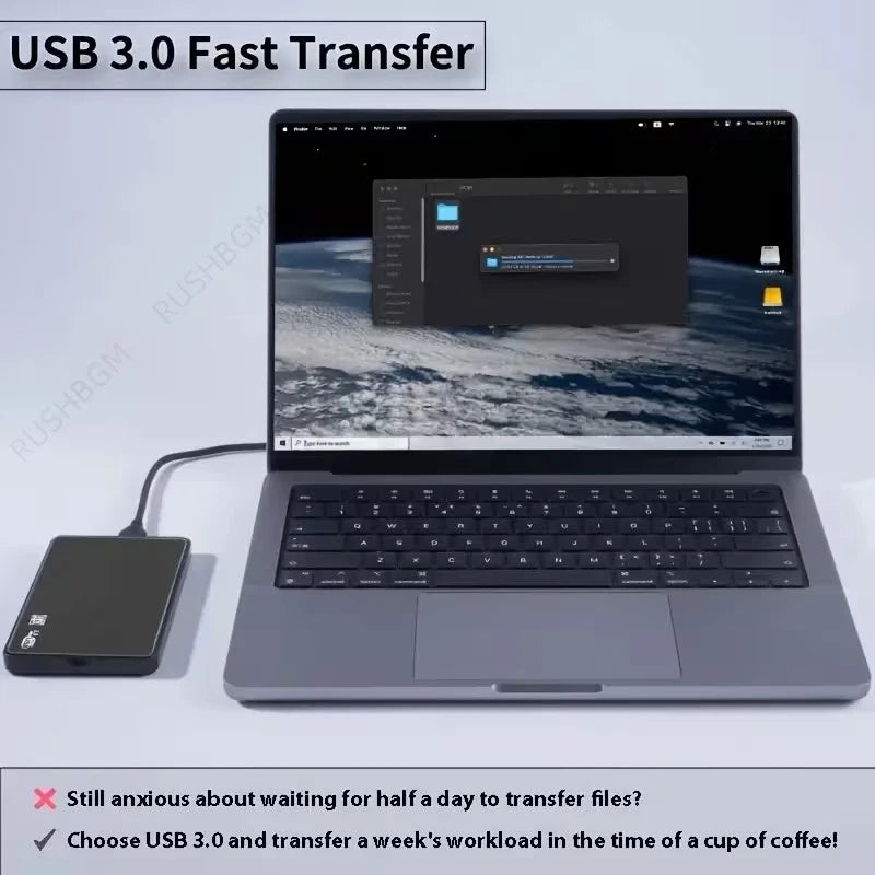 2TB Portable External Hard Drive USB 3.0 HDD Shockproof OTG Phone PC Storage|317795353366