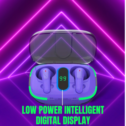 Premium TWS BT V5.3 Buds: Snug Fit, Dual Pairing, Charge Wirelessly & More!