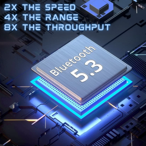 Premium TWS BT V5.3 Buds: Snug Fit, Dual Pairing, Charge Wirelessly & More!